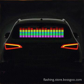 Hot selling equalizer sound music activated car stickers
